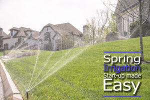 Irrigation sprinkler system start up